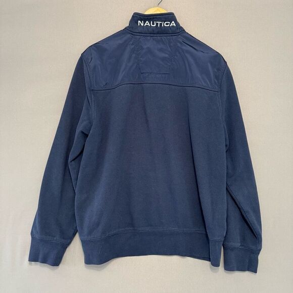 Nautica Men’s 1/4 Zip Up Pullover Size Large Essential Style Small Logo - Picture 4 of 10